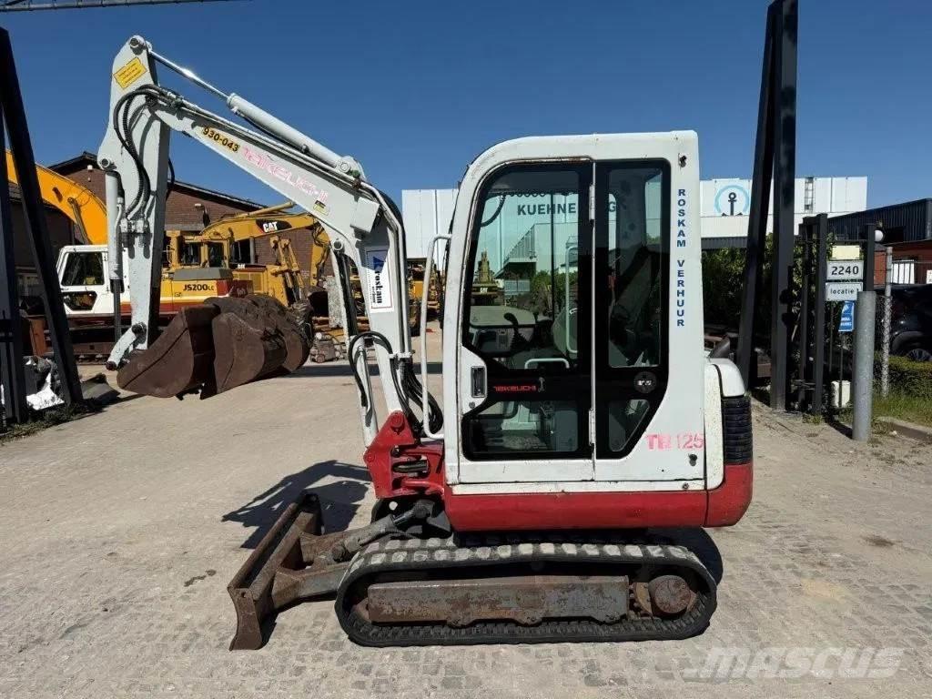 Takeuchi TB125 Mini excavators < 7t (Mini diggers)