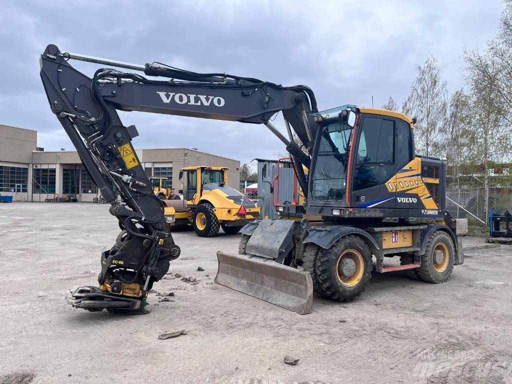 Volvo EWR 170 E Wheeled excavators
