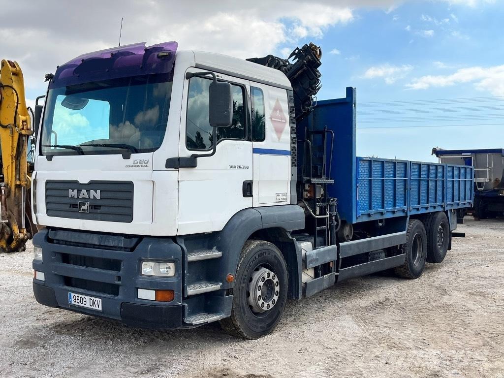 MAN TGA 18.350 Cable lift demountable trucks