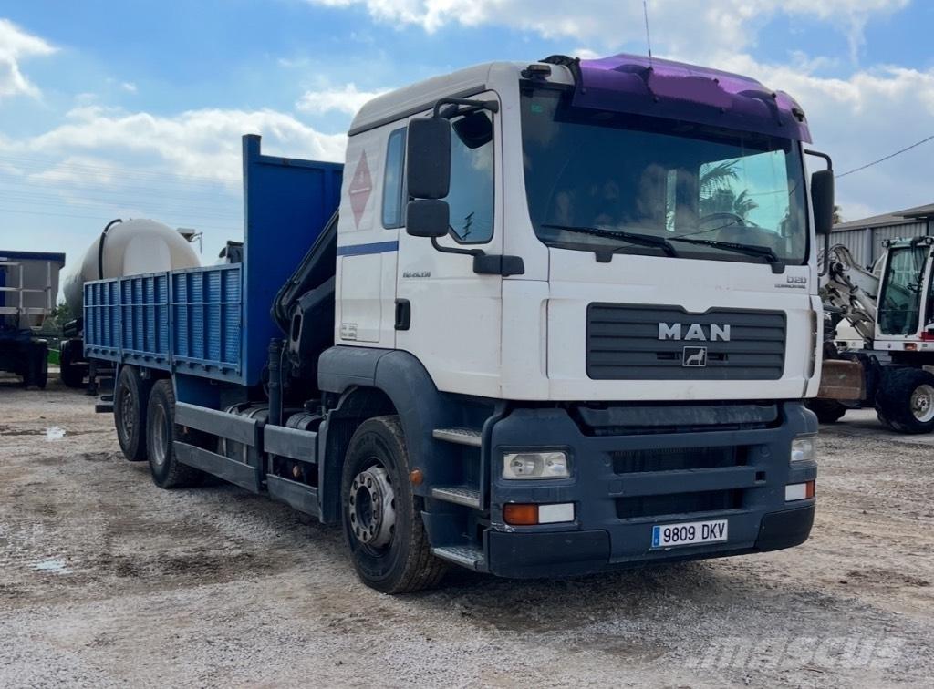MAN TGA 18.350 Cable lift demountable trucks