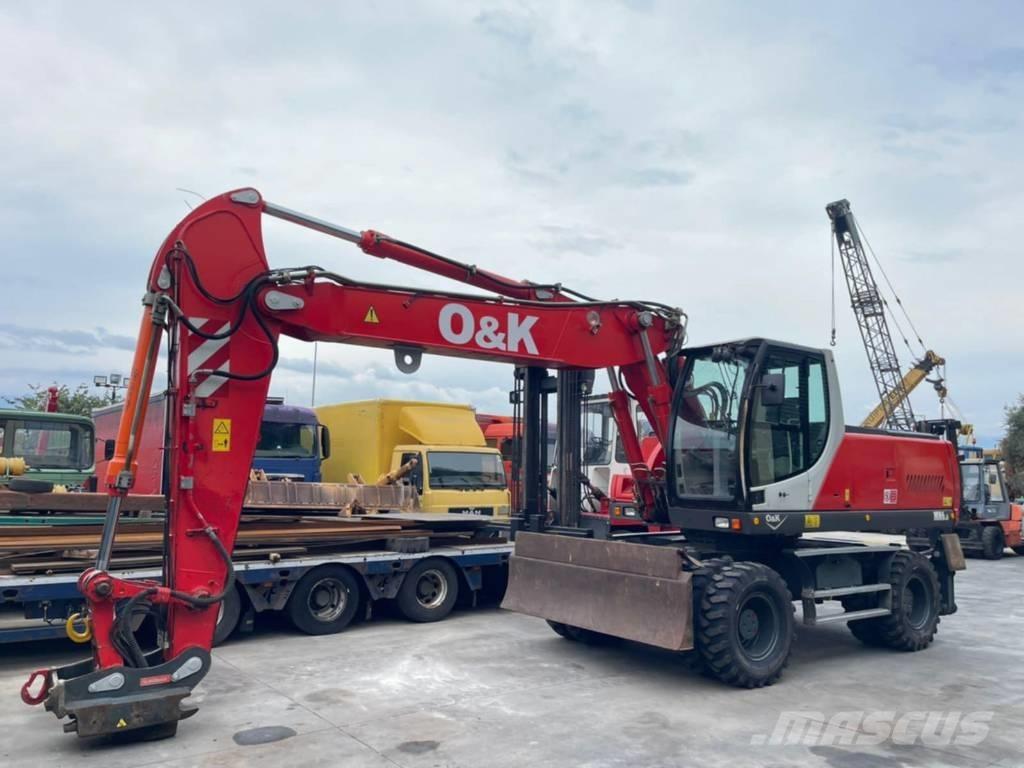 O&K MH 6.6 Wheeled excavators