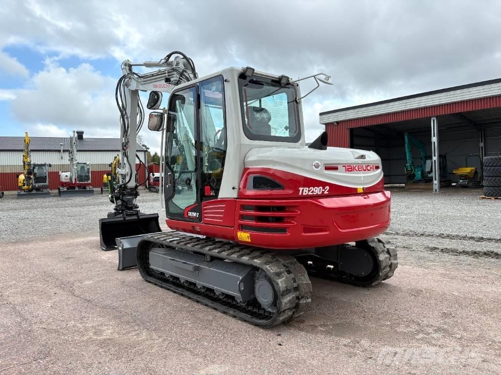 Takeuchi TB290 Midi excavators  7t - 12t