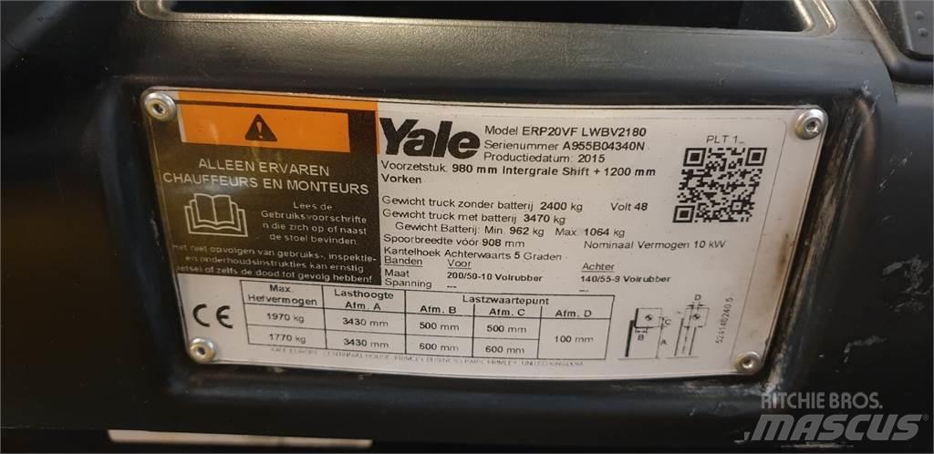 Yale ERP20VF 2014 Electric forklift trucks