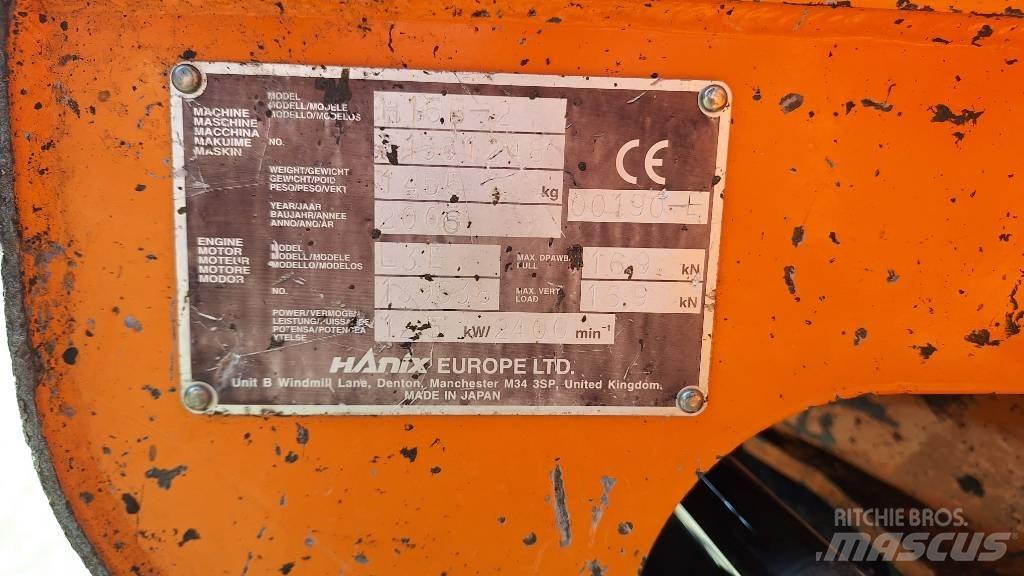 Hanix H15B-2 Mini excavators < 7t (Mini diggers)