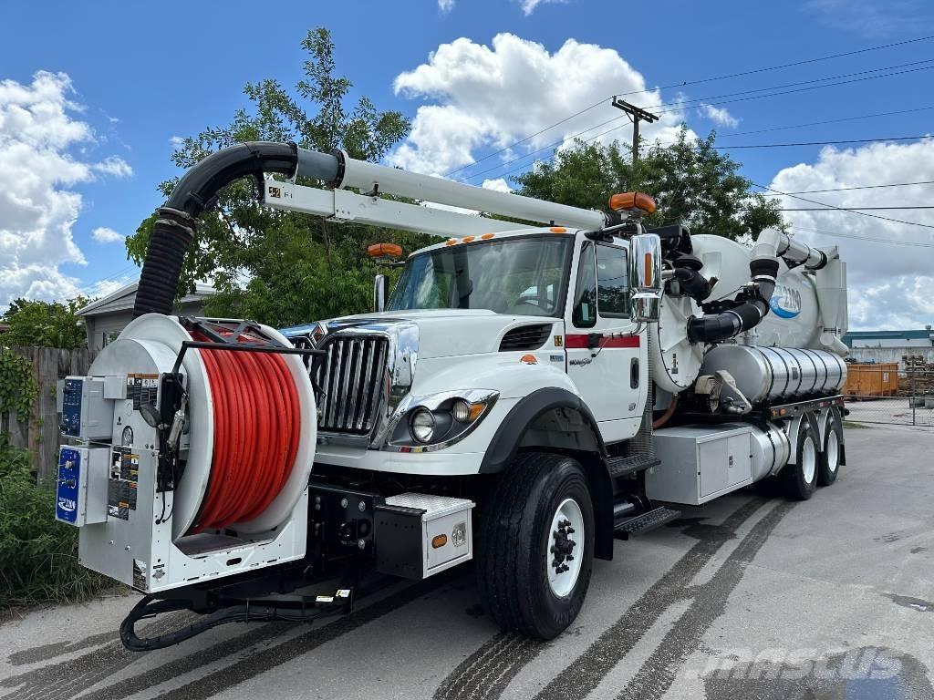 International 7500 Combi / vacuum trucks