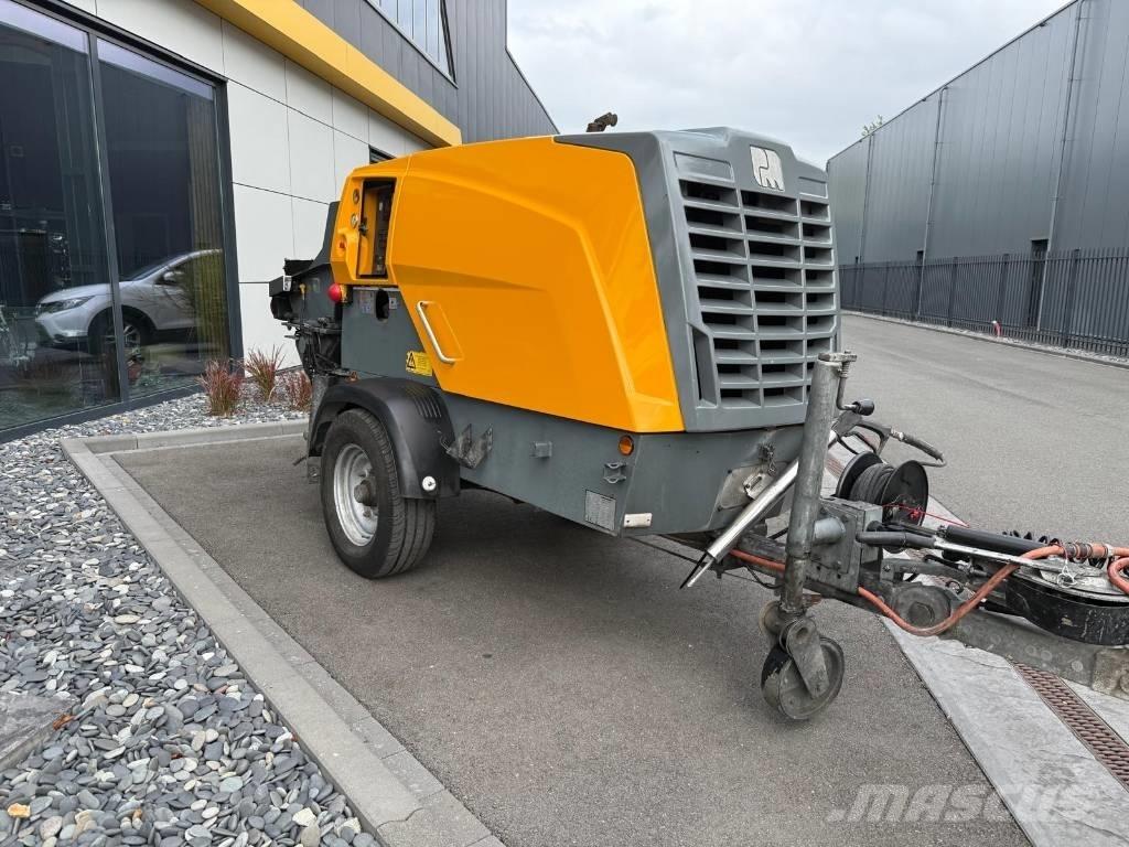 Putzmeister P730TD Concrete pump trucks