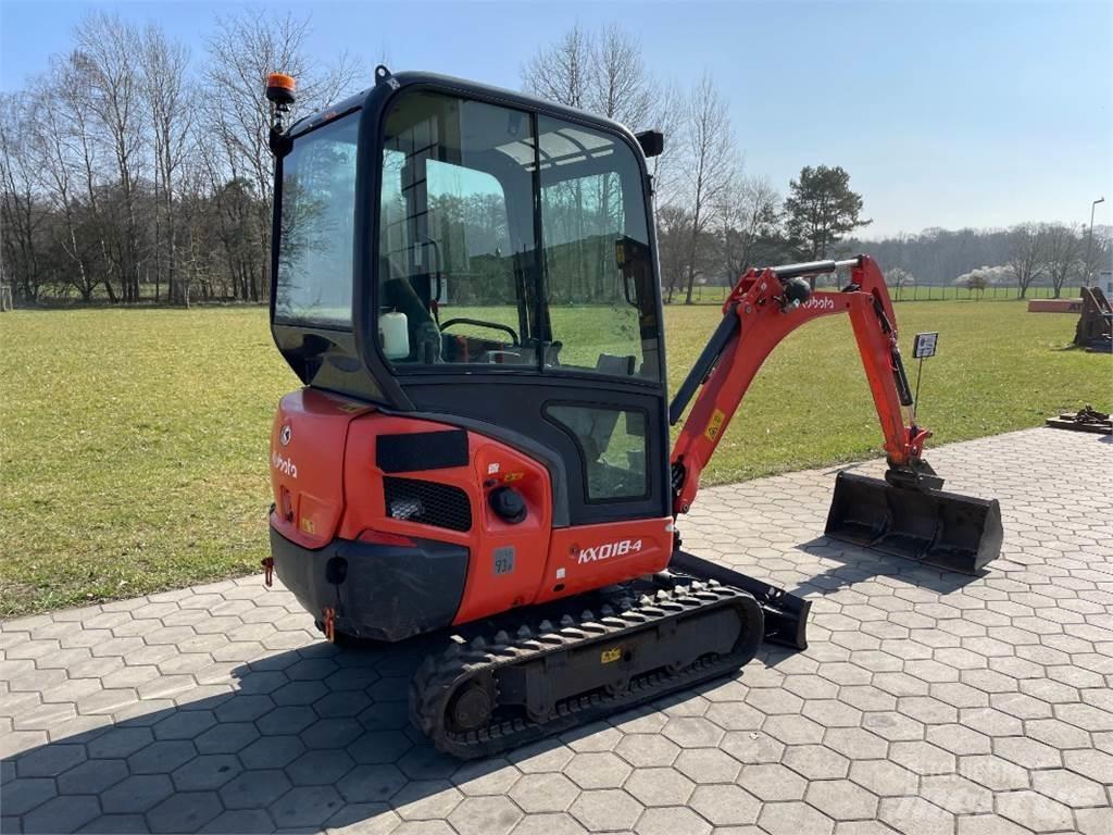Kubota KX18-4 Mini excavators < 7t (Mini diggers)