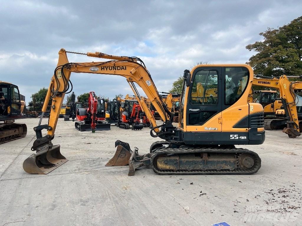 Hyundai R55-9A Mini excavators < 7t (Mini diggers)