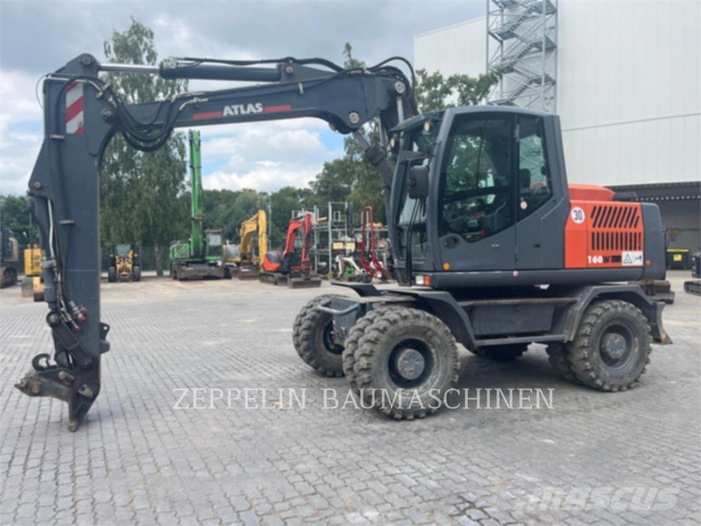 Atlas 160W Wheeled excavators