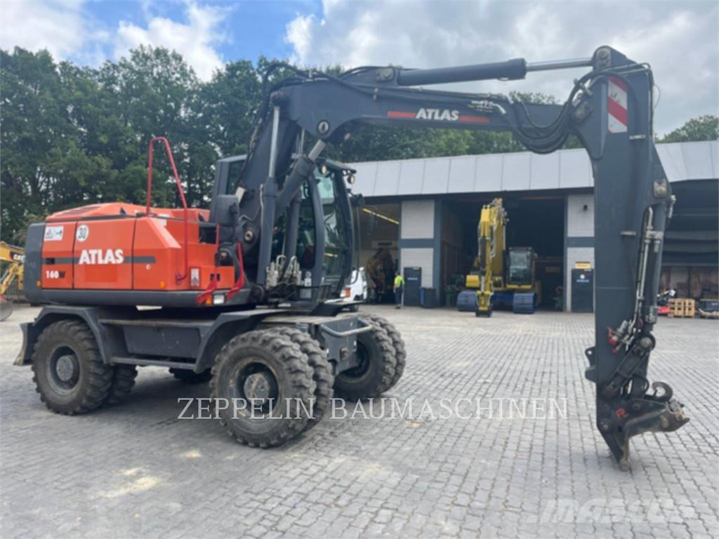 Atlas 160W Wheeled excavators