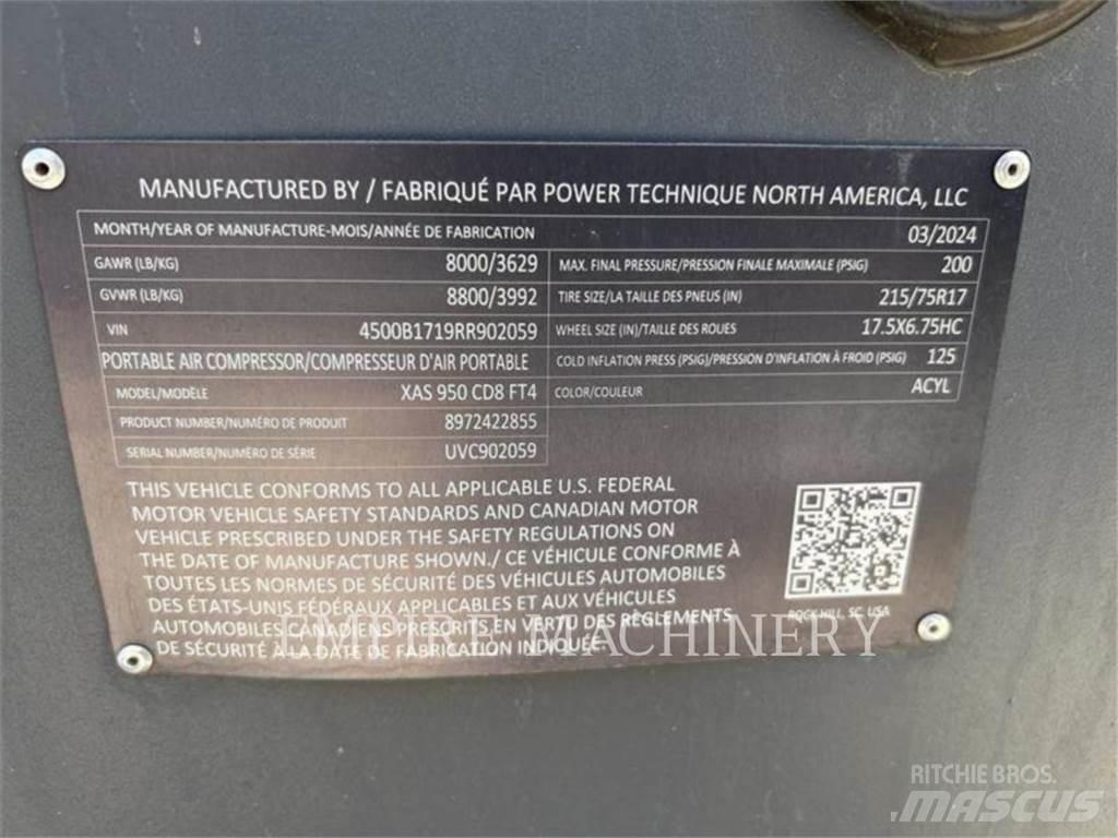 Atlas Copco XAS950CD Compressors