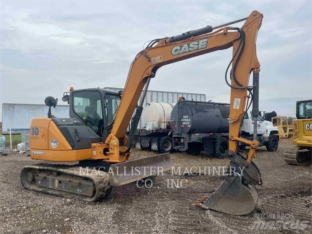 CASE CX80C Crawler excavators