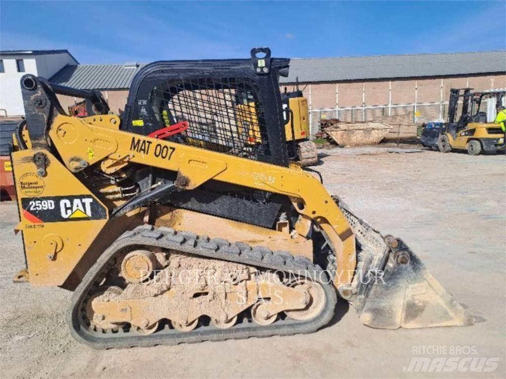 CAT 259D Crawler loaders