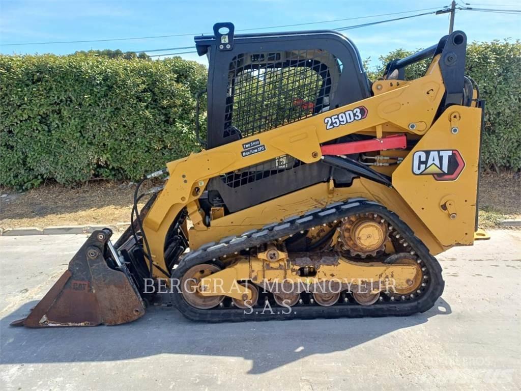 CAT 259D Crawler loaders