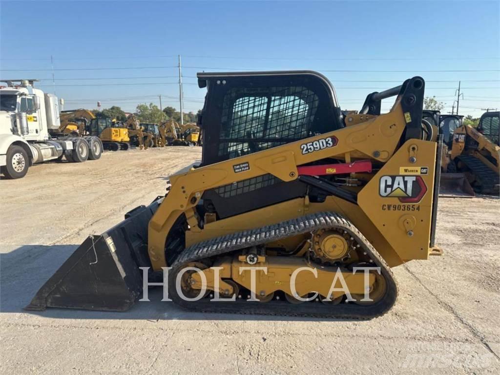 CAT 259D CAB Crawler loaders