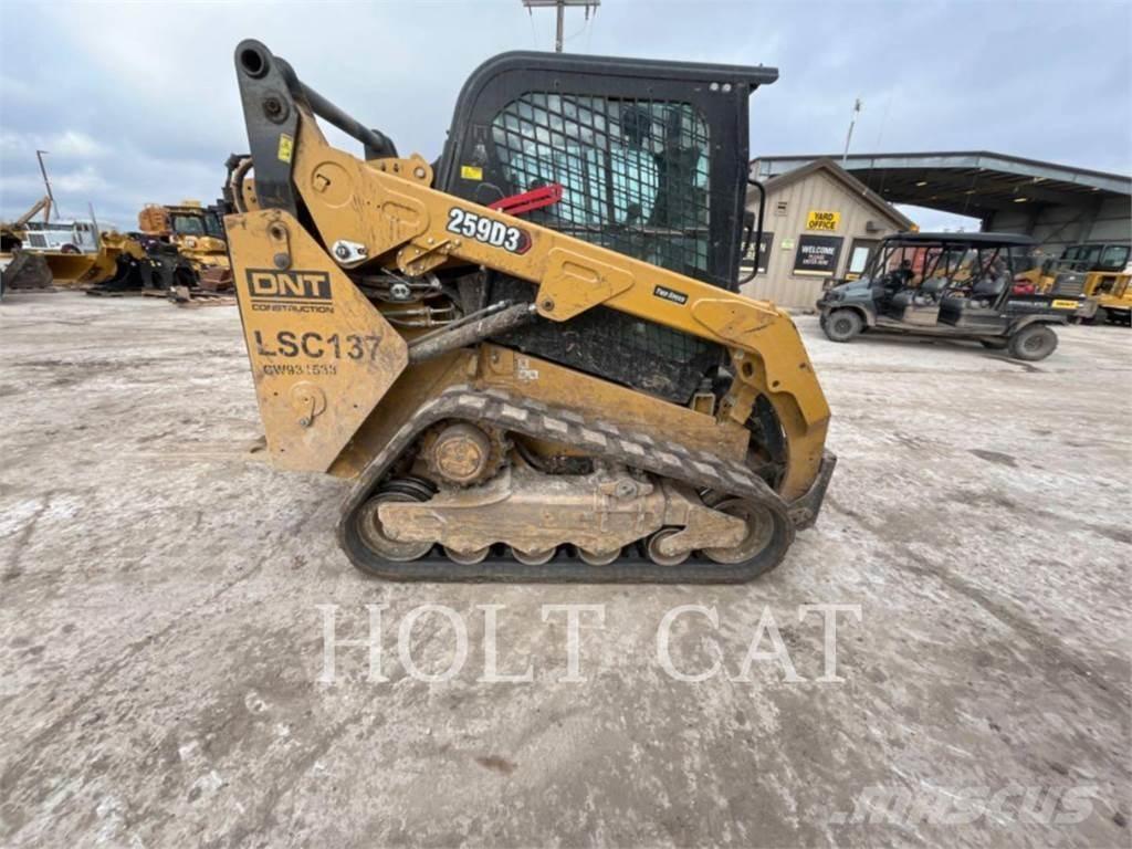 CAT 259D CAB Skid steer loaders