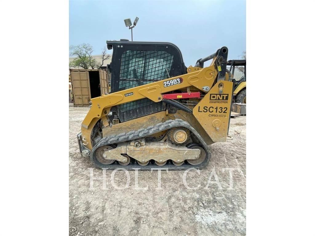 CAT 259D CAB Skid steer loaders