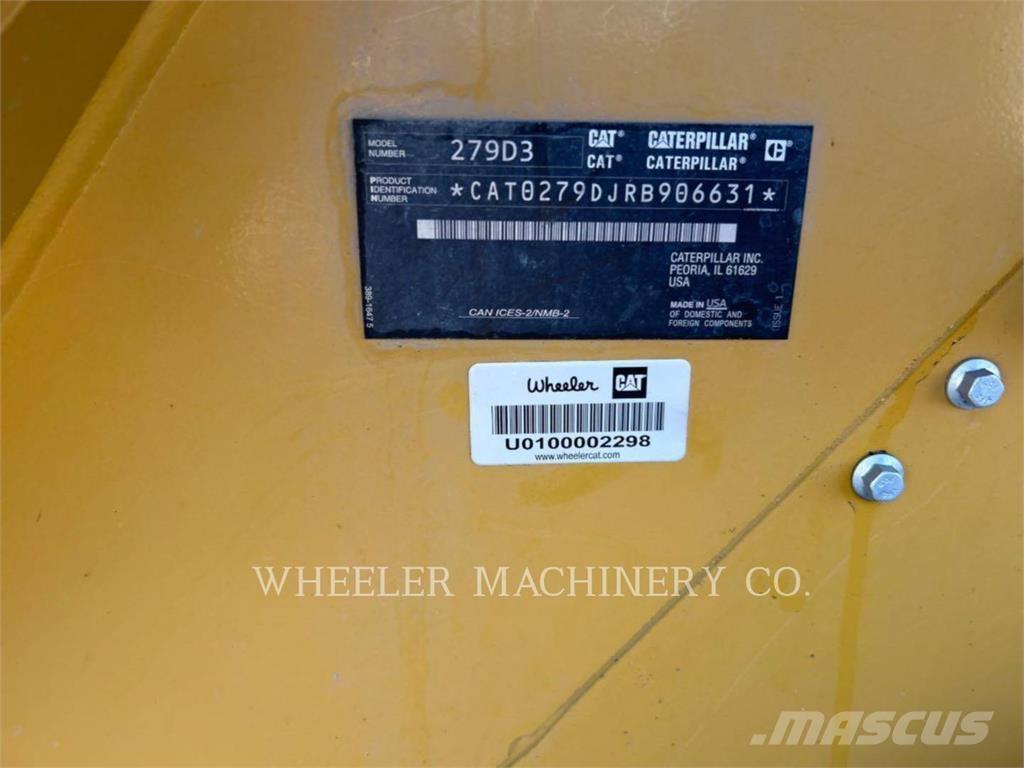CAT 279D3 C3HF Crawler loaders