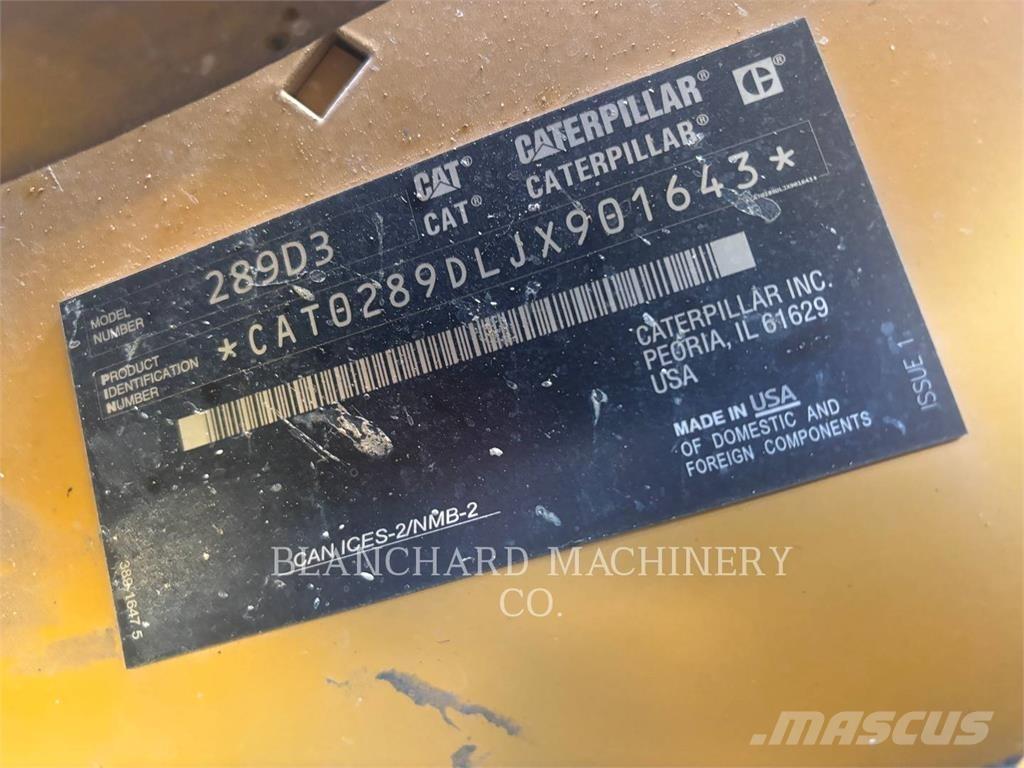CAT 289D3 Crawler loaders