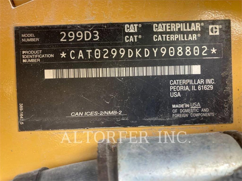 CAT 299D3 Skid steer loaders