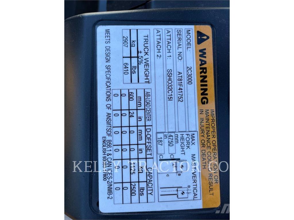 CAT 2C3000 Forklift trucks - others