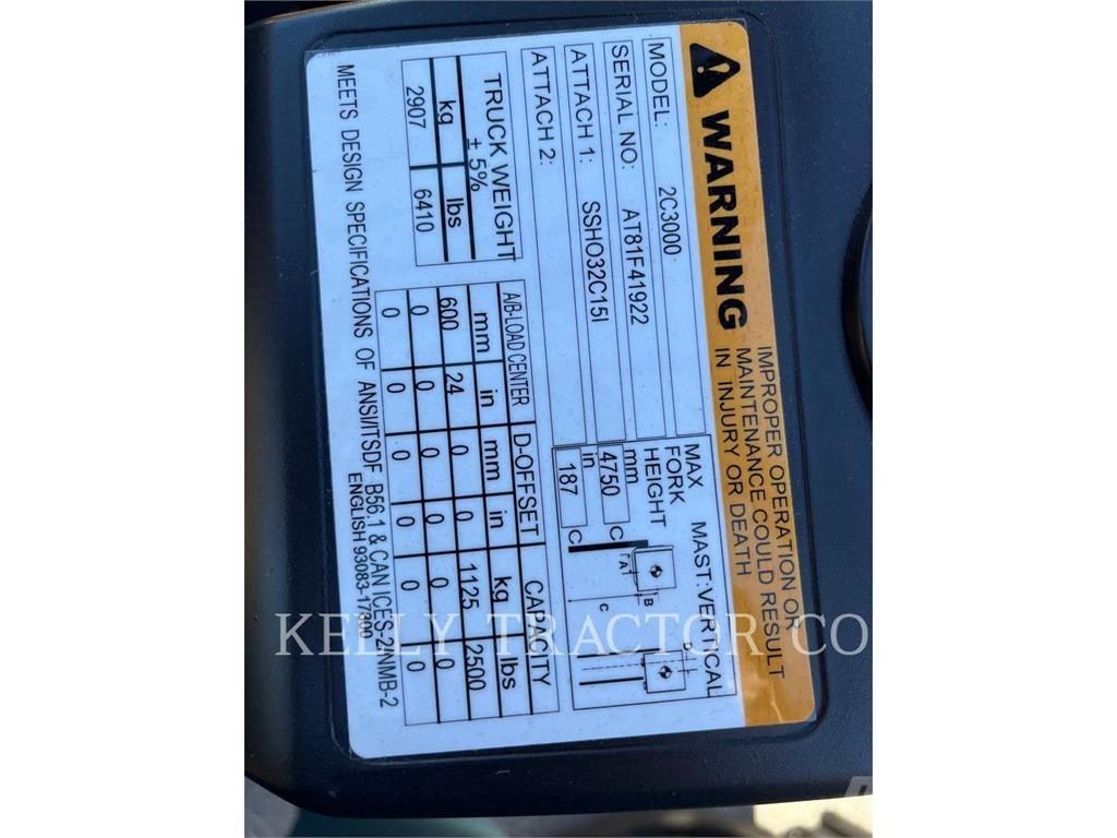 CAT 2C3000 Forklift trucks - others