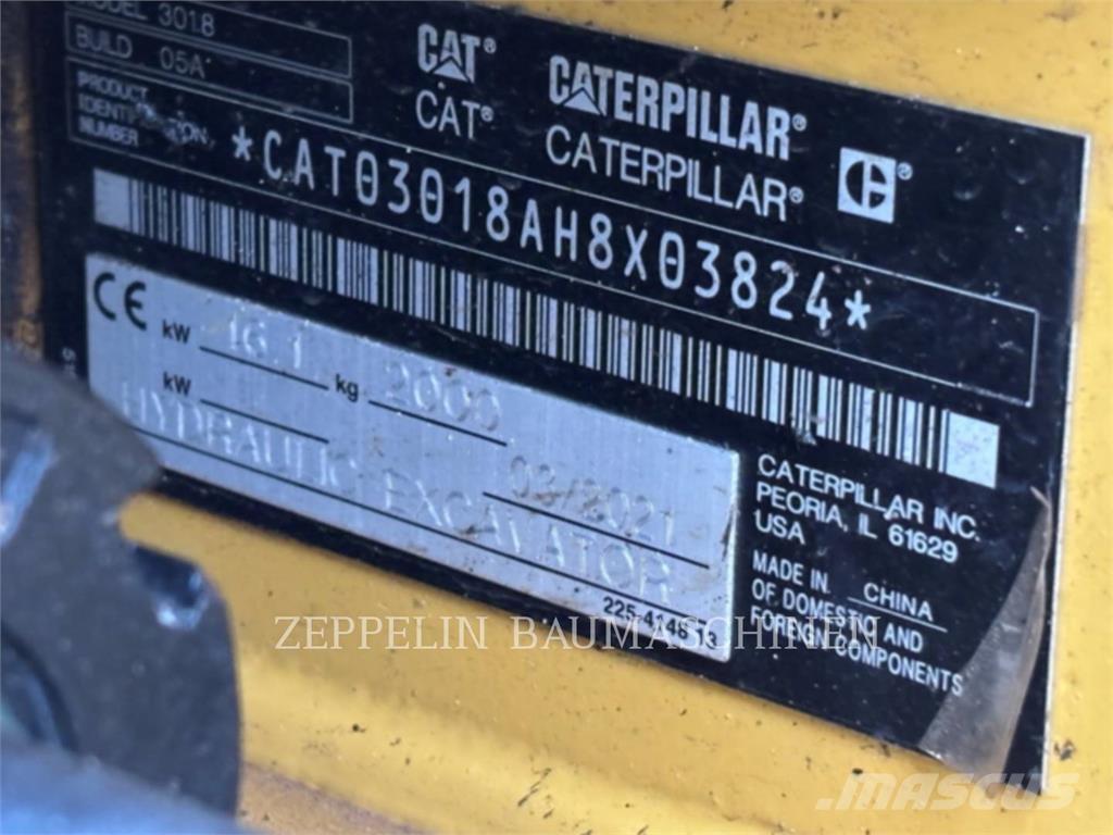 CAT 301.8-05A Crawler excavators