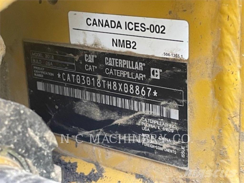 CAT 301.8 CRCB Crawler excavators