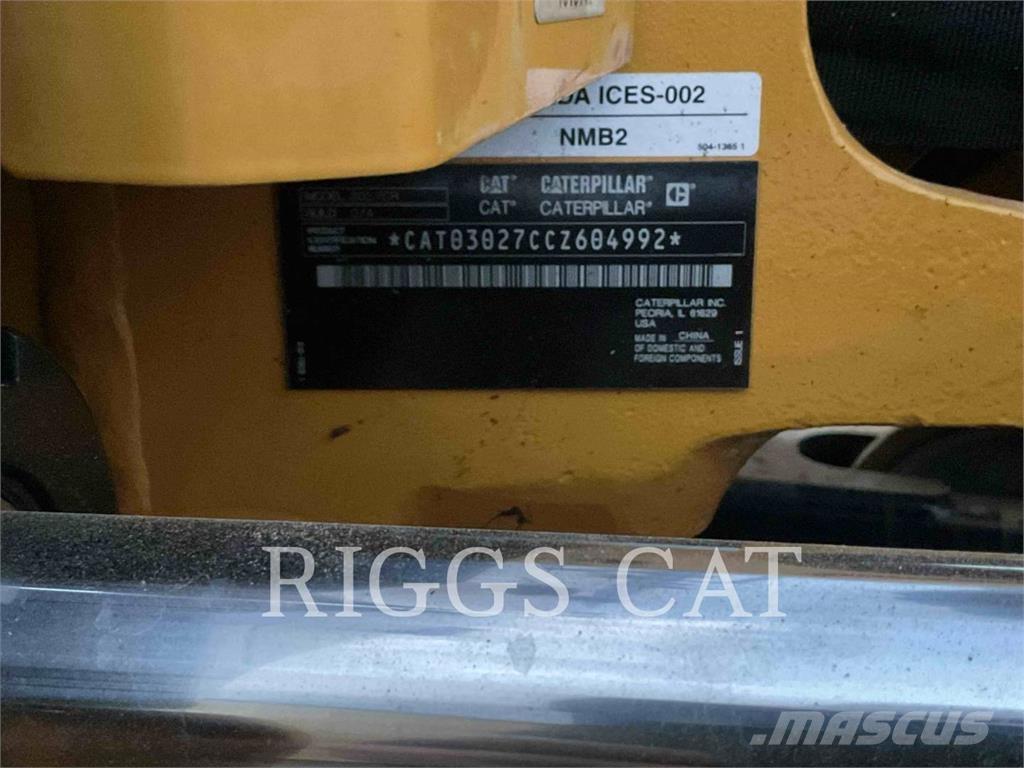 CAT 302.707CR Crawler excavators