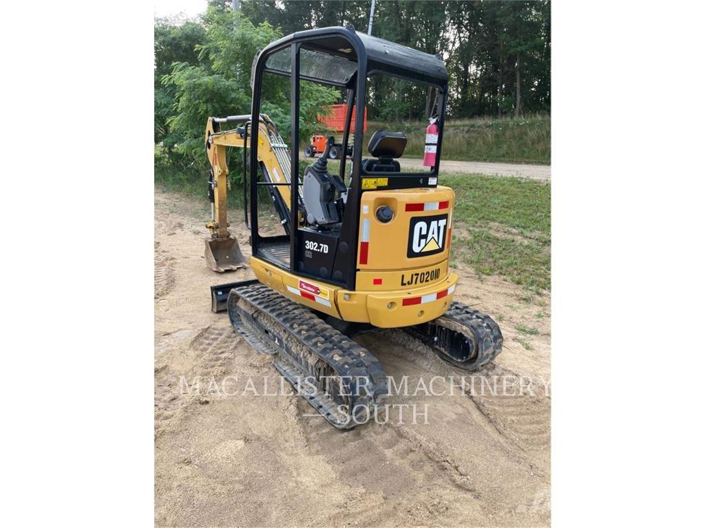 CAT 302.7DCR Crawler excavators