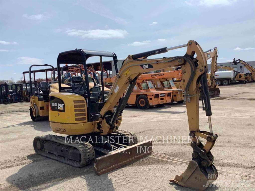 CAT 302.7DCR Crawler excavators