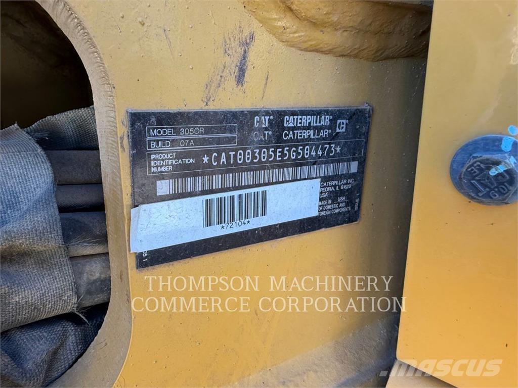 CAT 305 CR Crawler excavators