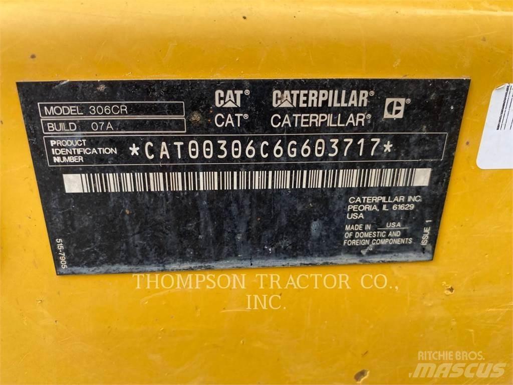 CAT 306CR Crawler excavators