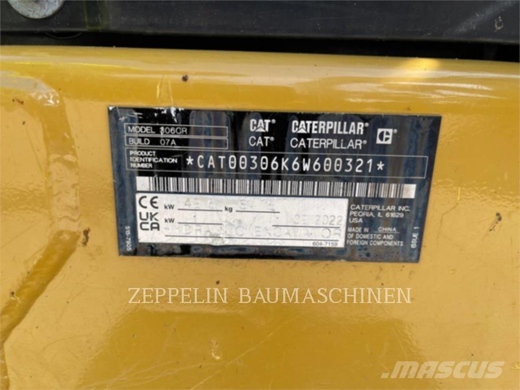 CAT 306CR-07A Crawler excavators