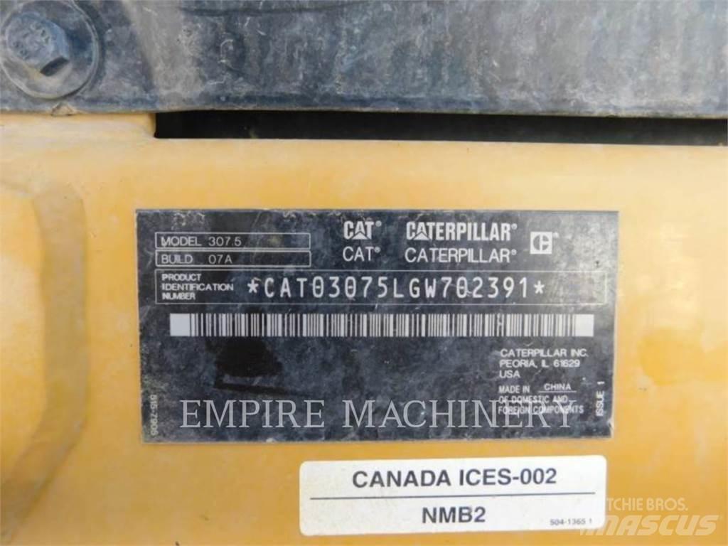 CAT 307.5-07 Crawler excavators