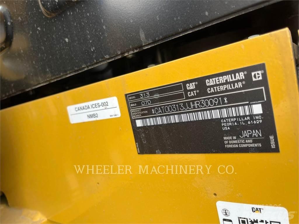 CAT 313 TH Crawler excavators