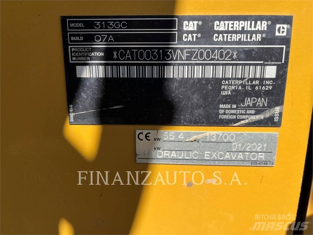 CAT 313GC Crawler excavators