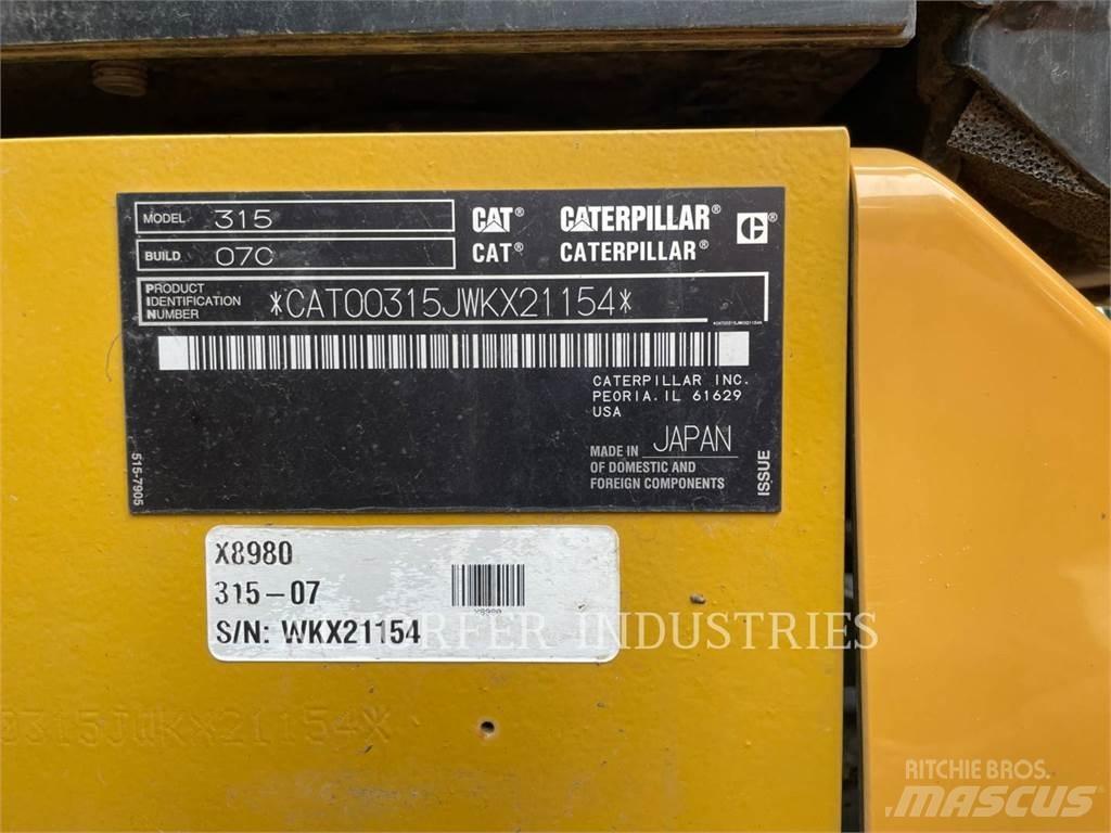 CAT 315-07 Crawler excavators