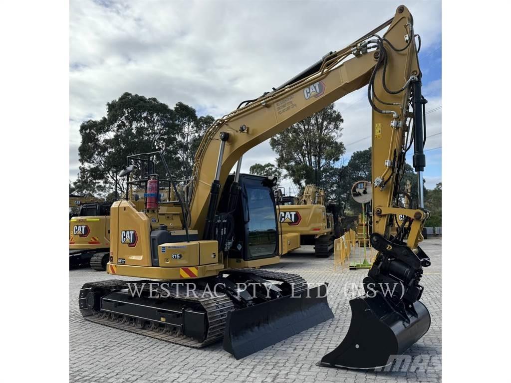 CAT 315 3D Crawler excavators