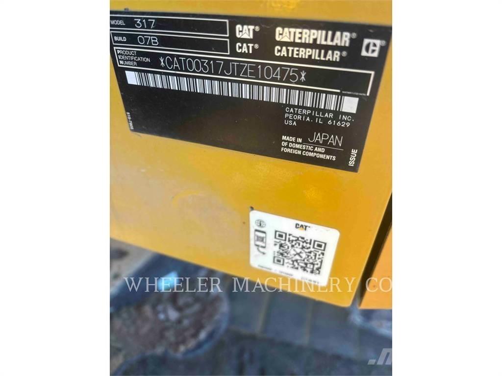 CAT 317 CF Crawler excavators
