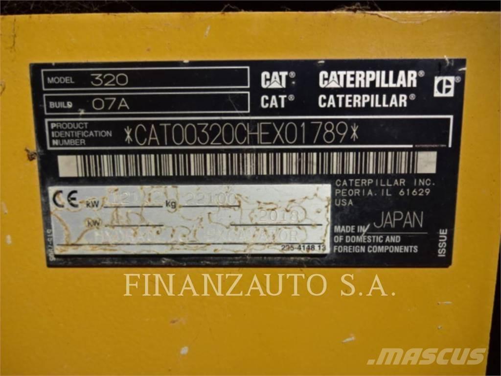 CAT 320 Crawler excavators