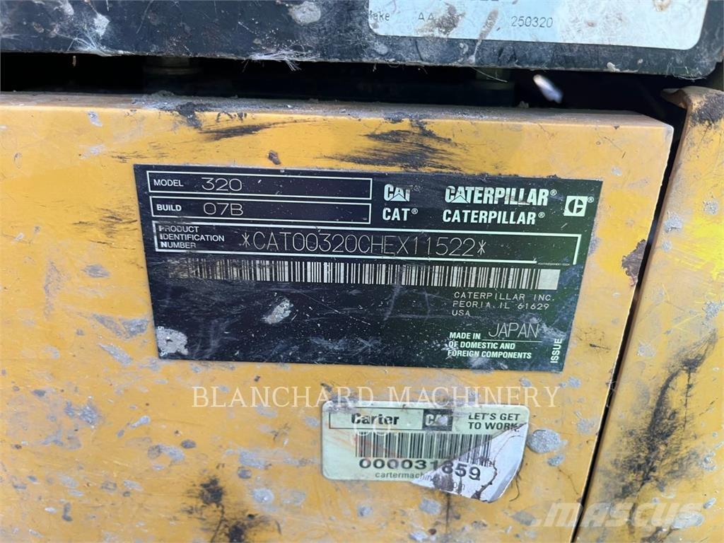 CAT 320 Crawler excavators