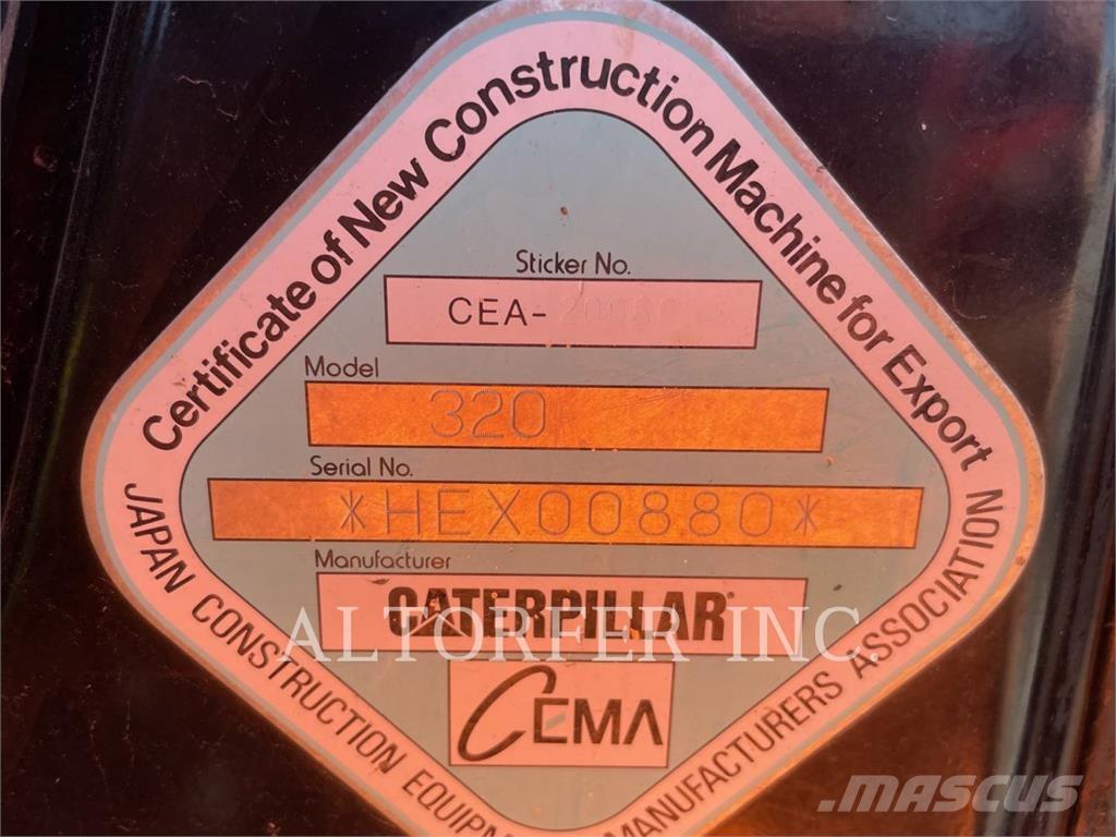 CAT 320-07 Crawler excavators