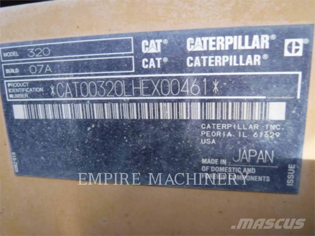 CAT 320-07 P Crawler excavators