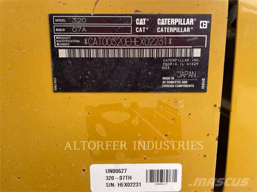 CAT 320-07 TH Crawler excavators