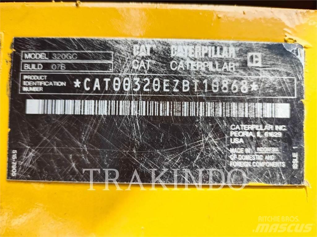 CAT 320-07GC Crawler excavators