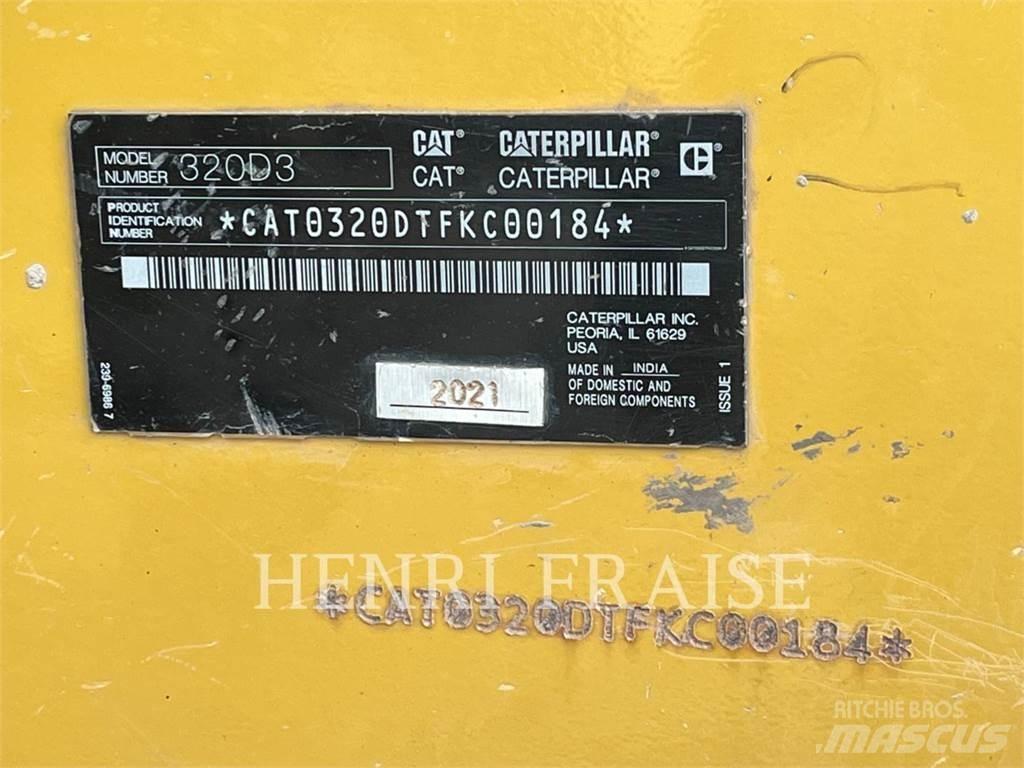 CAT 320D3 Crawler excavators