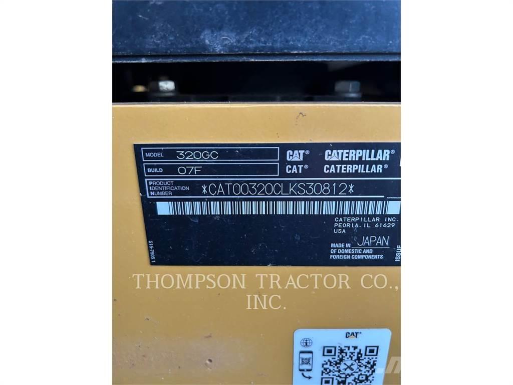 CAT 320GC Crawler excavators