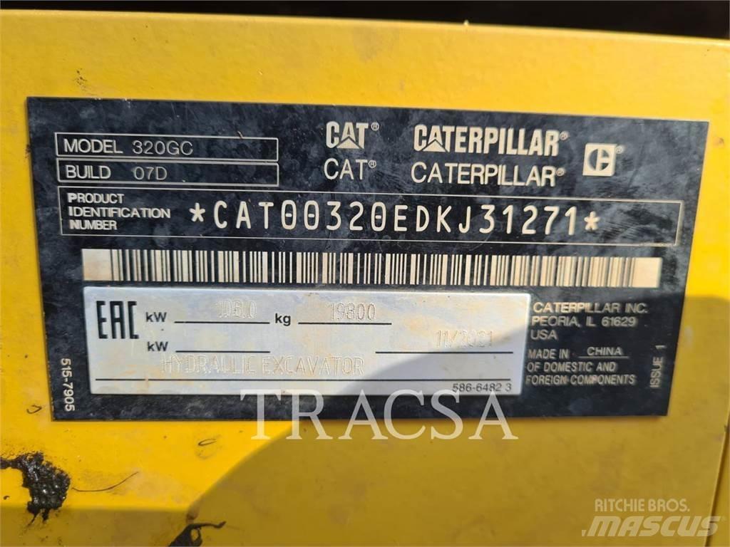 CAT 320GC Crawler excavators