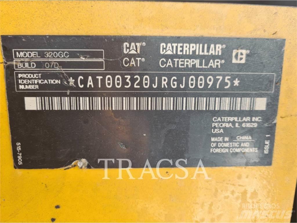 CAT 320GC Crawler excavators
